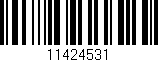 Código de barras (EAN, GTIN, SKU, ISBN): '11424531'