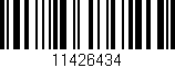 Código de barras (EAN, GTIN, SKU, ISBN): '11426434'