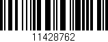 Código de barras (EAN, GTIN, SKU, ISBN): '11428762'