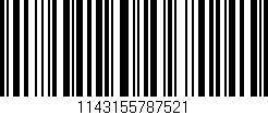 Código de barras (EAN, GTIN, SKU, ISBN): '1143155787521'