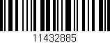 Código de barras (EAN, GTIN, SKU, ISBN): '11432885'