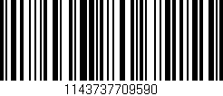 Código de barras (EAN, GTIN, SKU, ISBN): '1143737709590'