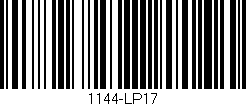 Código de barras (EAN, GTIN, SKU, ISBN): '1144-LP17'