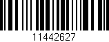 Código de barras (EAN, GTIN, SKU, ISBN): '11442627'