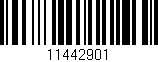 Código de barras (EAN, GTIN, SKU, ISBN): '11442901'
