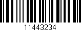 Código de barras (EAN, GTIN, SKU, ISBN): '11443234'