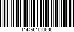 Código de barras (EAN, GTIN, SKU, ISBN): '1144501033880'