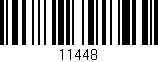 Código de barras (EAN, GTIN, SKU, ISBN): '11448'