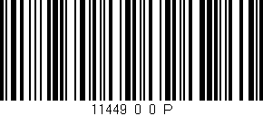 Código de barras (EAN, GTIN, SKU, ISBN): '11449_0_0_P'