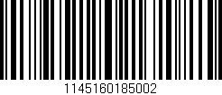 Código de barras (EAN, GTIN, SKU, ISBN): '1145160185002'