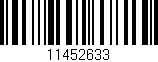 Código de barras (EAN, GTIN, SKU, ISBN): '11452633'