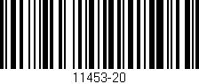 Código de barras (EAN, GTIN, SKU, ISBN): '11453-20'