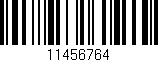 Código de barras (EAN, GTIN, SKU, ISBN): '11456764'