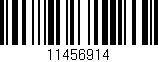 Código de barras (EAN, GTIN, SKU, ISBN): '11456914'