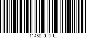 Código de barras (EAN, GTIN, SKU, ISBN): '11458_0_0_U'