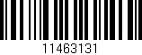 Código de barras (EAN, GTIN, SKU, ISBN): '11463131'