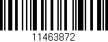 Código de barras (EAN, GTIN, SKU, ISBN): '11463872'