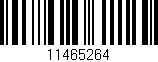 Código de barras (EAN, GTIN, SKU, ISBN): '11465264'