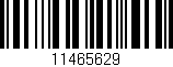 Código de barras (EAN, GTIN, SKU, ISBN): '11465629'