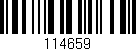 Código de barras (EAN, GTIN, SKU, ISBN): '114659'