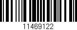 Código de barras (EAN, GTIN, SKU, ISBN): '11469122'