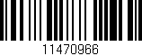 Código de barras (EAN, GTIN, SKU, ISBN): '11470966'