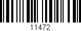 Código de barras (EAN, GTIN, SKU, ISBN): '11472'