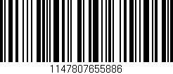 Código de barras (EAN, GTIN, SKU, ISBN): '1147807655886'