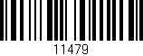 Código de barras (EAN, GTIN, SKU, ISBN): '11479'