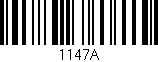 Código de barras (EAN, GTIN, SKU, ISBN): '1147A'