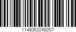 Código de barras (EAN, GTIN, SKU, ISBN): '1148052249257'