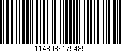 Código de barras (EAN, GTIN, SKU, ISBN): '1148086175485'