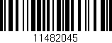 Código de barras (EAN, GTIN, SKU, ISBN): '11482045'