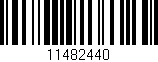 Código de barras (EAN, GTIN, SKU, ISBN): '11482440'