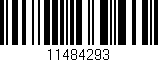 Código de barras (EAN, GTIN, SKU, ISBN): '11484293'