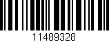 Código de barras (EAN, GTIN, SKU, ISBN): '11489328'