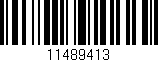 Código de barras (EAN, GTIN, SKU, ISBN): '11489413'