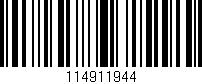 Código de barras (EAN, GTIN, SKU, ISBN): '114911944'