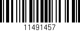 Código de barras (EAN, GTIN, SKU, ISBN): '11491457'
