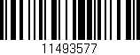 Código de barras (EAN, GTIN, SKU, ISBN): '11493577'