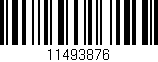 Código de barras (EAN, GTIN, SKU, ISBN): '11493876'