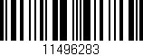 Código de barras (EAN, GTIN, SKU, ISBN): '11496283'