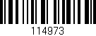 Código de barras (EAN, GTIN, SKU, ISBN): '114973'