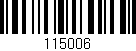 Código de barras (EAN, GTIN, SKU, ISBN): '115006'