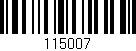 Código de barras (EAN, GTIN, SKU, ISBN): '115007'