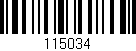 Código de barras (EAN, GTIN, SKU, ISBN): '115034'