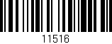 Código de barras (EAN, GTIN, SKU, ISBN): '11516'