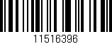 Código de barras (EAN, GTIN, SKU, ISBN): '11516396'
