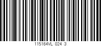 Código de barras (EAN, GTIN, SKU, ISBN): '115164VL_024_3'