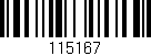 Código de barras (EAN, GTIN, SKU, ISBN): '115167'